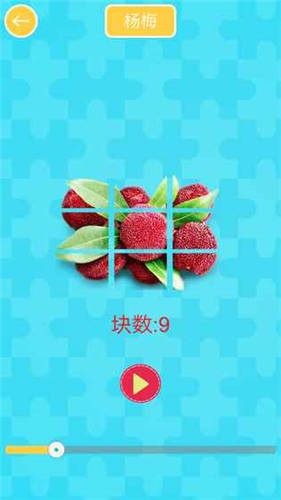 儿童水果拼图