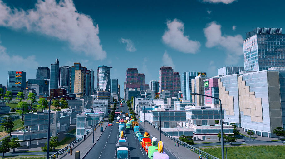 手机大型城市建设游戏