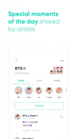 weverse官方最新版本v1.6.7