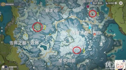 原神3棵忍冬之树地图位置介绍 解锁方法