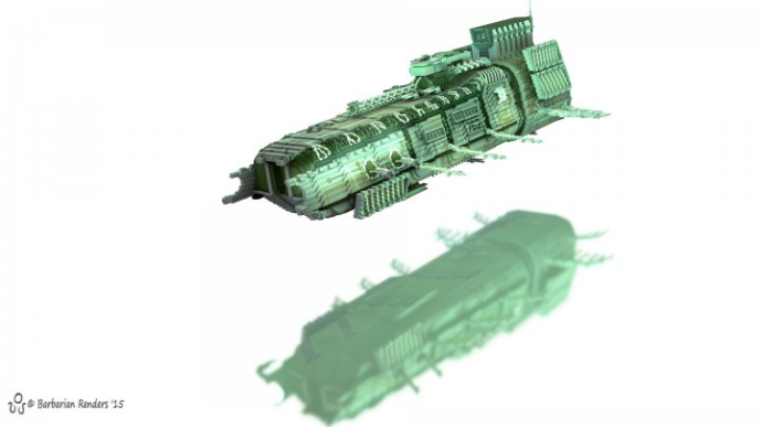 《我的世界》玩家建造千米宇宙飞船 共18个推进器 2年未完工