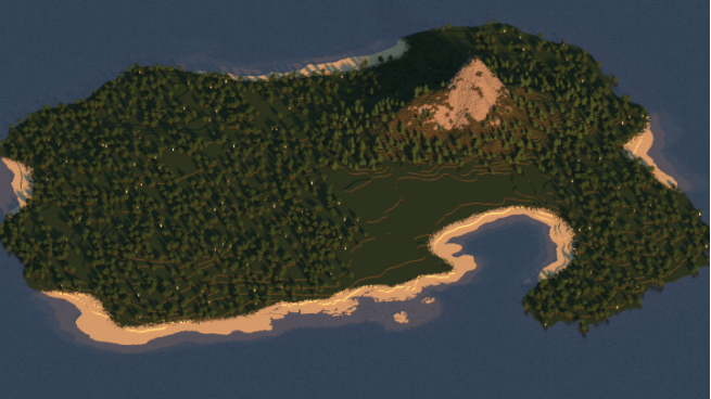 《我的世界》造物主计划 荒岛改造冒险乐园 耗时一年工程量惊人