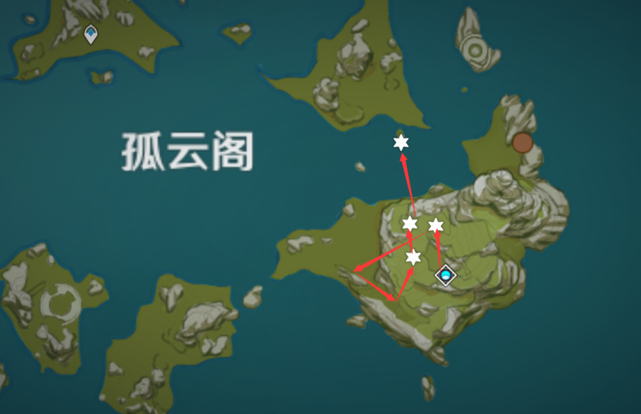 原神石珀采集路线图