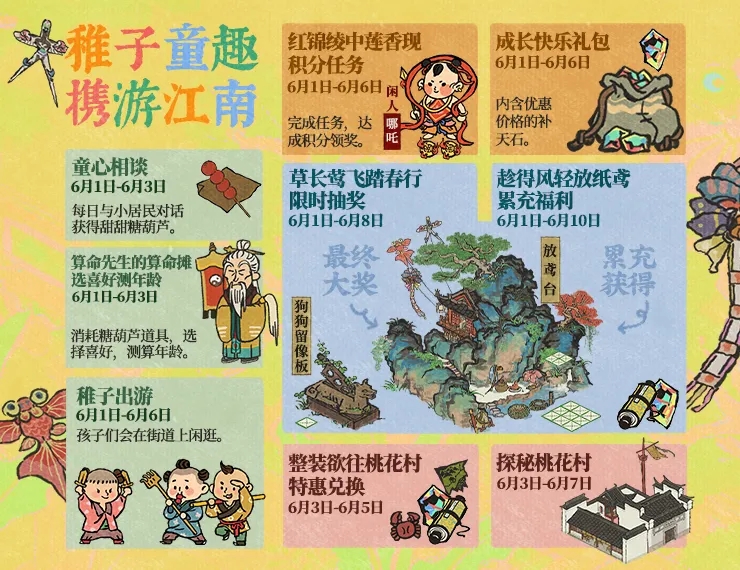 《江南百景图》儿童节活动介绍