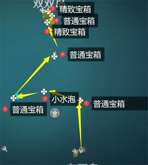 原神海岛宝箱全收集攻略 原神1.6版本退潮前海岛宝箱获取方式汇总