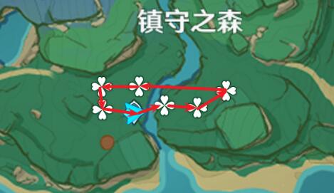 原神木材分布及收集路线2.2版本分享