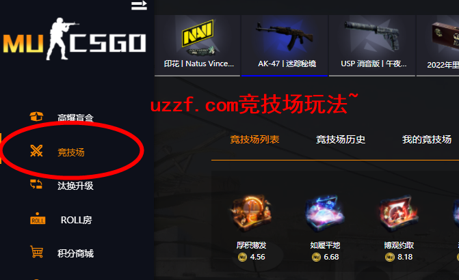 csgo开箱平台竞技场玩法介绍 csgo开箱网站的竞技场是什么